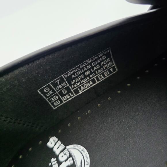 Dr. Martens Black Adrian Leather Platform Tassel Loafers Woman's 8 / Men's 7 - Picture 4 of 8